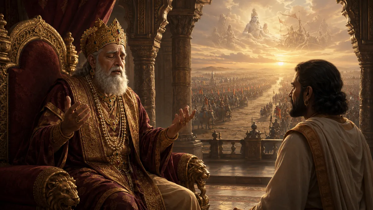 Bhishma falls on Day 10 of Kurukshetra